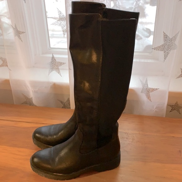 Calvin Klein Tall Low Heeled Boots - Picture 2 of 9